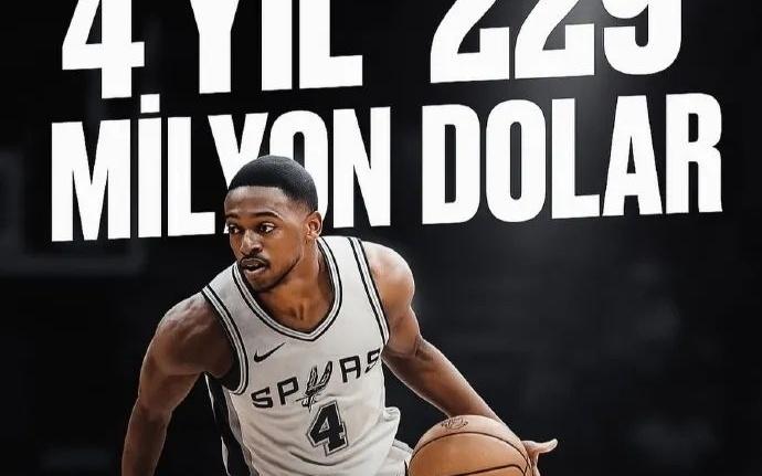 簽了！1.22億年薪！爆炸NBA歷史第1！馬刺瘋了！